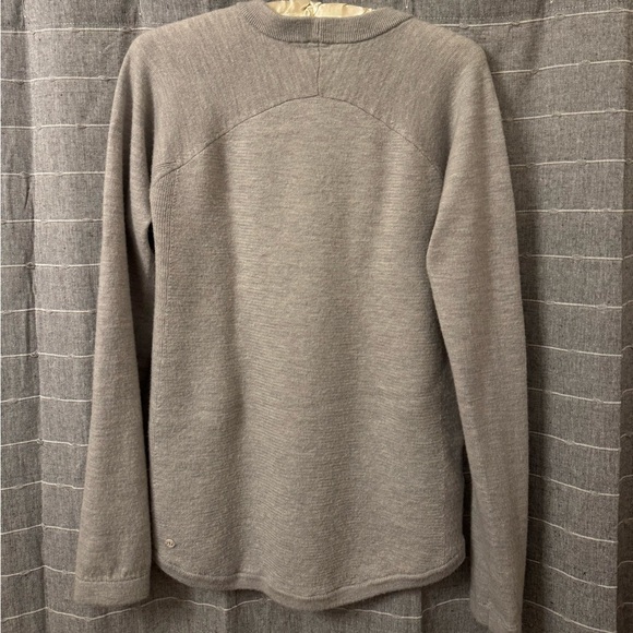 lululemon athletica Gray Crew Neck Sweater - Picture 2 of 3